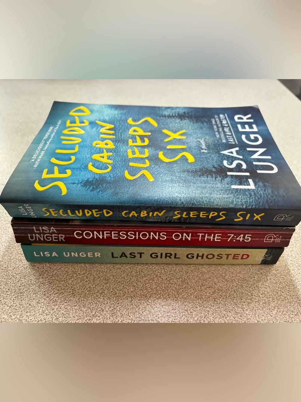 3 Psychological Thriller Novels by Lisa Unger